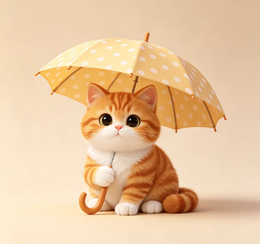 雨伞猫